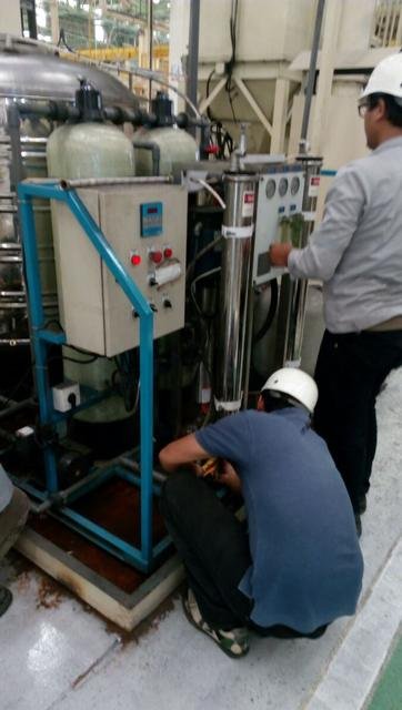 Panel kontrol & setting mesin
