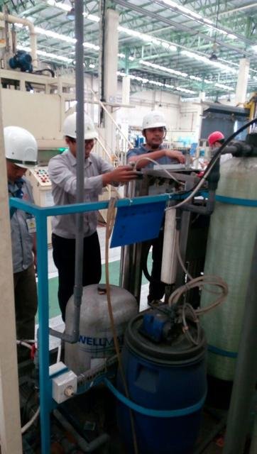 Panel kontrol & setting mesin