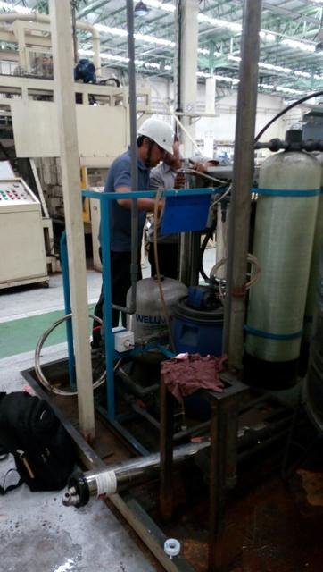Panel kontrol & setting mesin