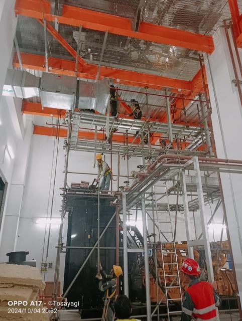 Scaffolding proyek PT Tosayagi