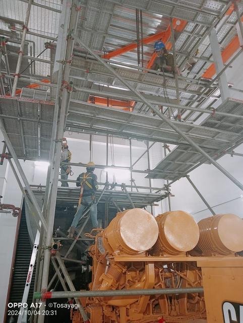 Data Center Elips — sewa & instalasi scaffolding