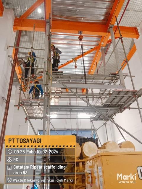 Data Center Elips — sewa & instalasi scaffolding