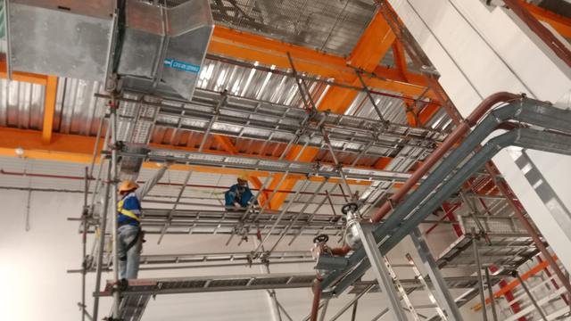 Data Center Elips — sewa & instalasi scaffolding