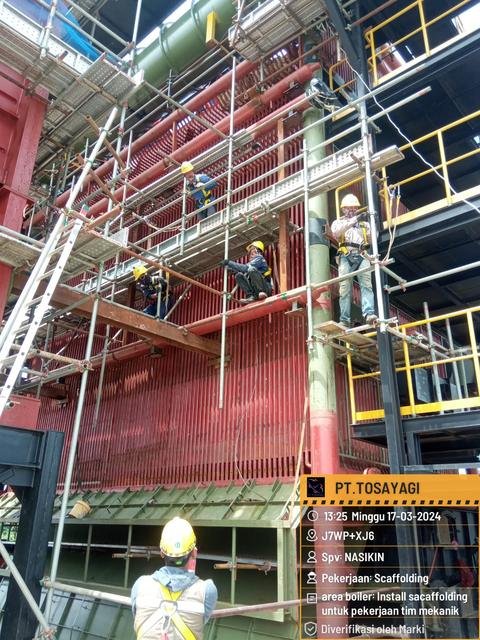 HM Sampoerna Karawang — sewa & instalasi scaffolding