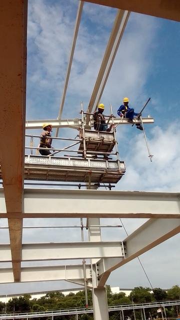HM Sampoerna Karawang — sewa & instalasi scaffolding