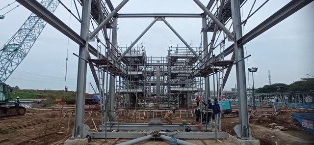 HM Sampoerna Karawang — sewa & instalasi scaffolding