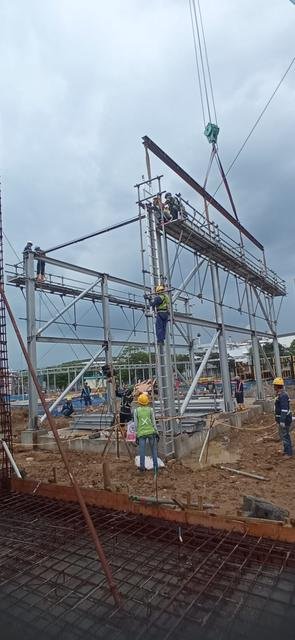 HM Sampoerna Karawang — sewa & instalasi scaffolding