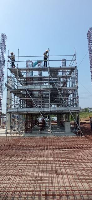 HM Sampoerna Karawang — sewa & instalasi scaffolding